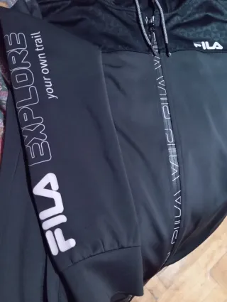 Chaqueta Fila Negra Talla M