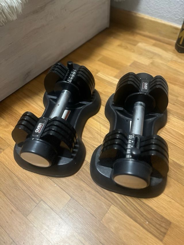 Mancuernas Ajustables de 2,2kg - 11kg
