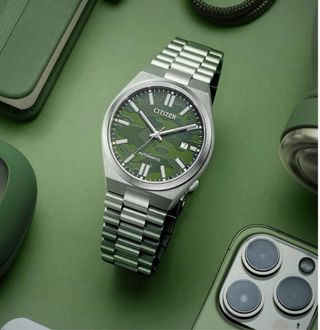 Citizen Tsuyosa Camuflaje NUEVO NJ0159-86X automat