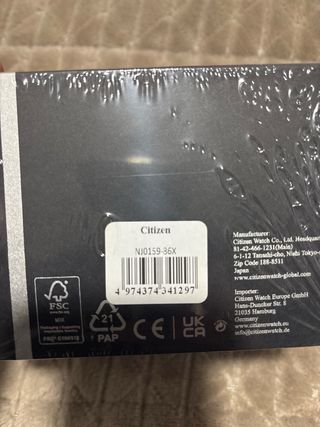 Citizen Tsuyosa Camuflaje NUEVO NJ0159-86X automat