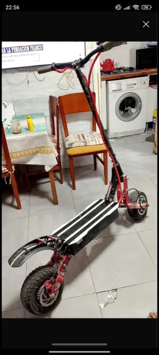 Patinete Eléctrico Rojo