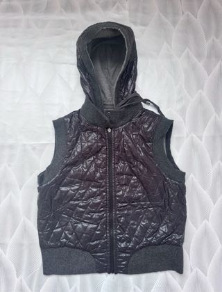 Chaleco acolchado reversible de diseño,transformer