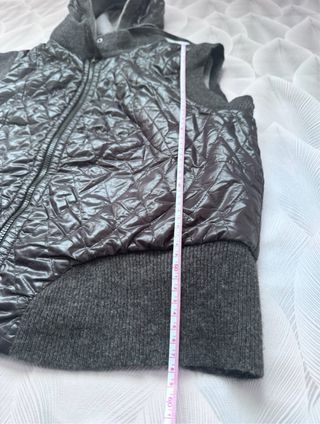 Chaleco acolchado reversible de diseño,transformer