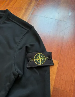 Sudadera Stone Island Negra talla S