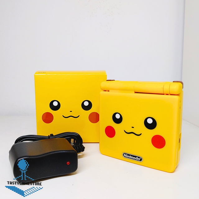 Nintendo Gameboy Advance SP Giallo Pikachu Nuovo