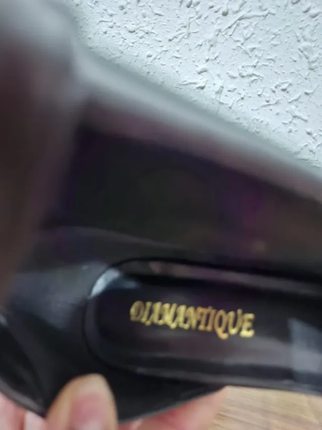 Botines negros tacón aguja