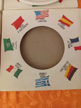 Set 8 piatti Standa da collezione anni 80.