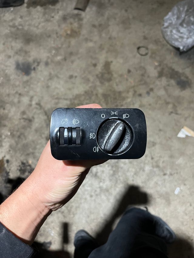 Mando de luces coche