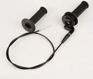 Acelerador moto con cable
