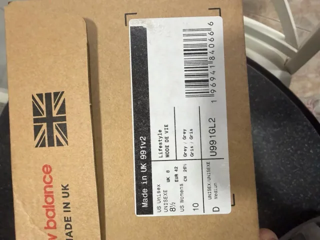 New Balance 991 Gris/Teal