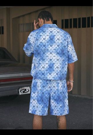 Conjunto Camisa y Shorts Estampado