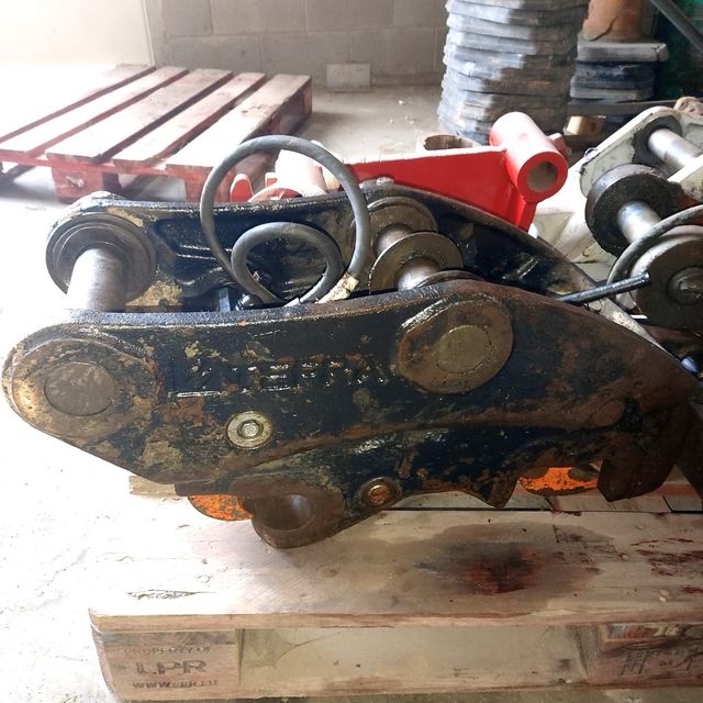 Enganche Rápido hidráulico maquina excavadora