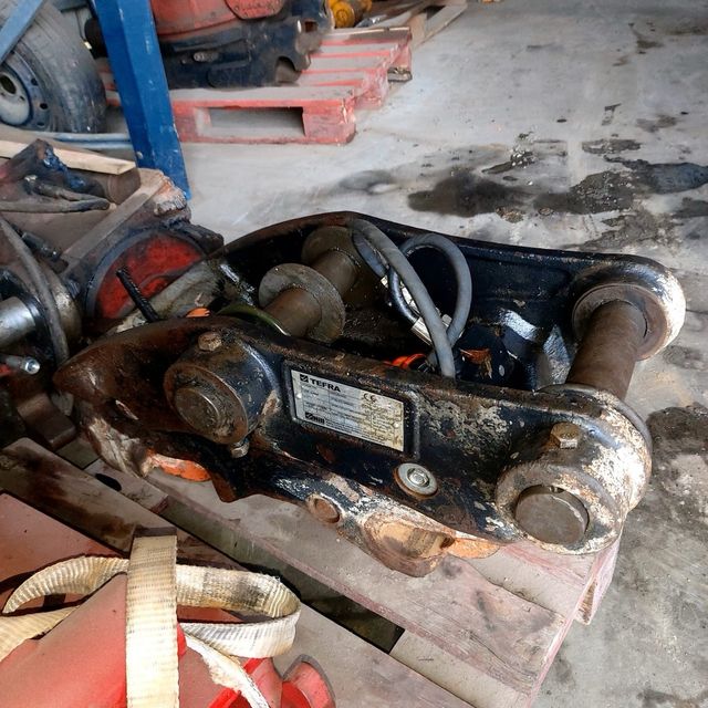 Enganche Rápido hidráulico maquina excavadora