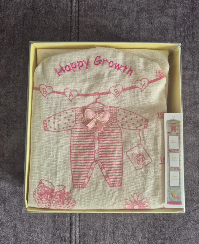 Portafotos tela niña Happy Growth