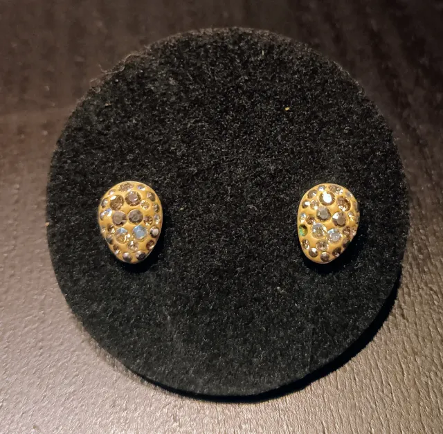 Pendientes Swarovski Gota Agua Brillantes