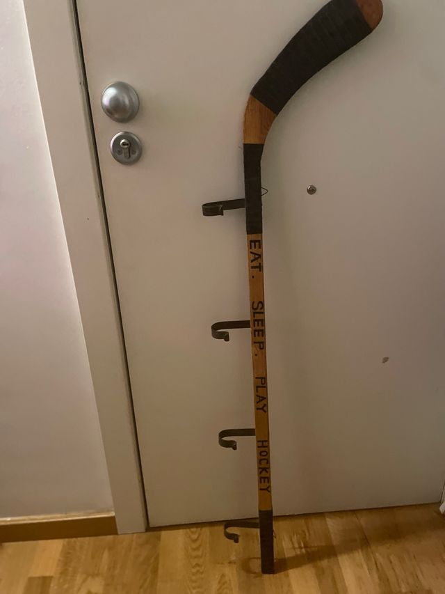 Colgador Hockey Eat. Sleep. Play. vintage diseño