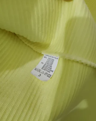 Giacca elegante da donna gialla