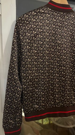 Chaqueta Bomber Burberry Monograma
