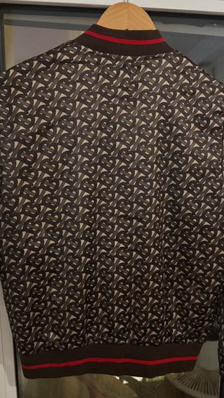 Chaqueta Bomber Burberry Monograma