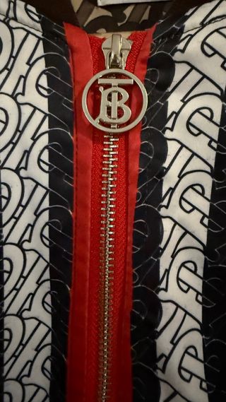 Chaqueta Bomber Burberry Monograma