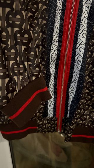 Chaqueta Bomber Burberry Monograma