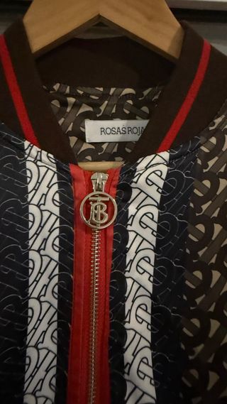 Chaqueta Bomber Burberry Monograma