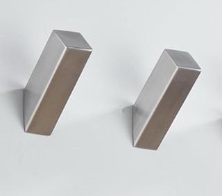 Gancio appendiabiti moderno acciaio inox