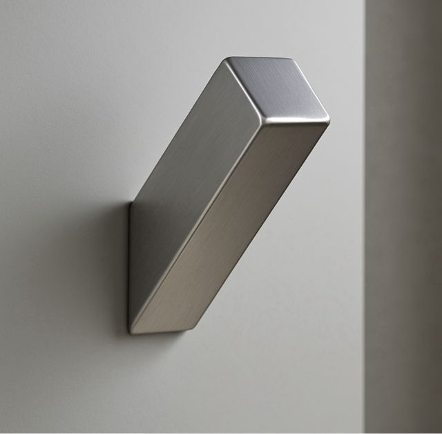 Gancio appendiabiti moderno acciaio inox