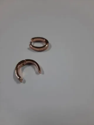 Pendientes Guess Acero Dorado y Plateado