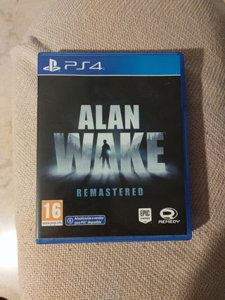 Juego Alan Wake remastered PS4