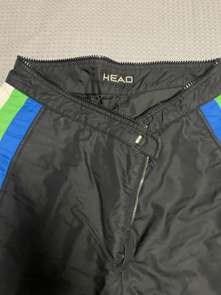 Pantalón de esquí Head Negro con Rayas