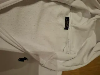 Conjunto chándal blanco Ralph Lauren.