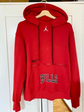 Sudadera Jordan Roja Bulls