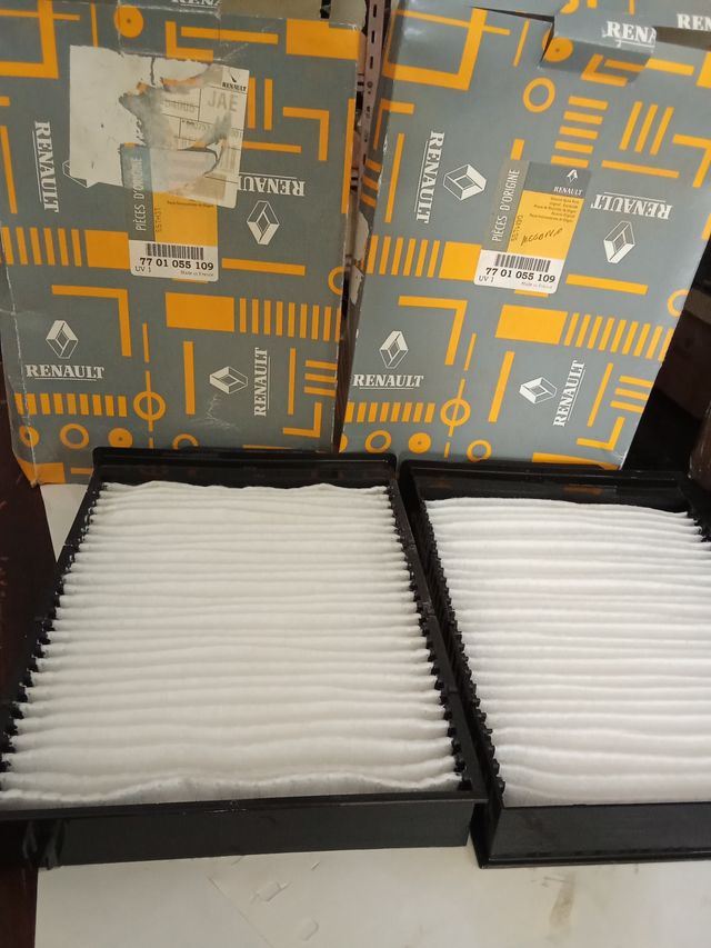 Filtros de habitáculo Renault 7701055109