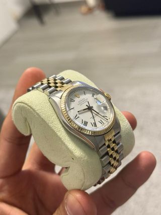 Reloj Rolex Datejust Acero y Oro 18k 36mm N romano