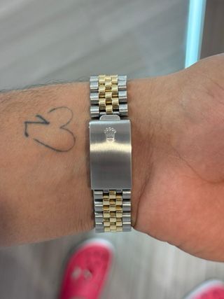 Reloj Rolex Datejust Acero y Oro 18k 36mm N romano