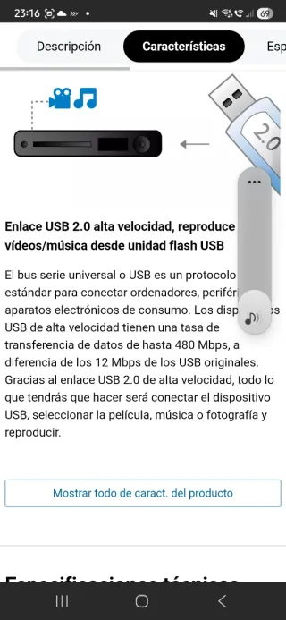 Sistema Cine en Casa Philips 5.1 Negro