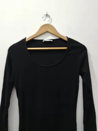 Vestitino nero manica lunga