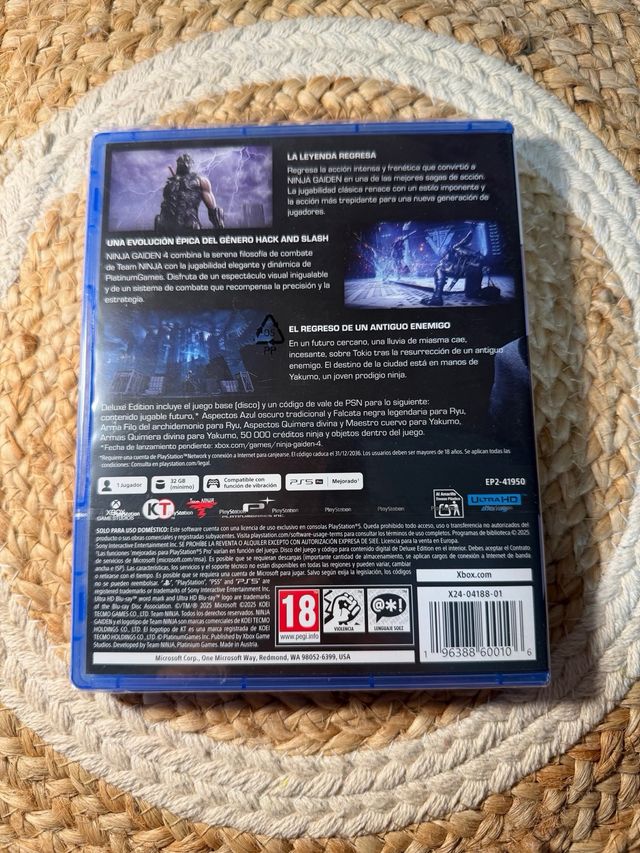 (PRECINTADO) PS5 - Ninja Gaiden 4 Deluxe Edition