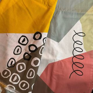 Scampolo cotone 100% fantasia geometrica