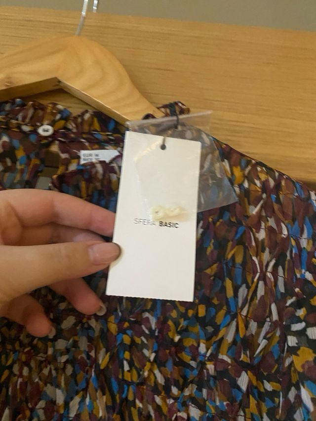 Vestido Sfera estampado tonos marrones