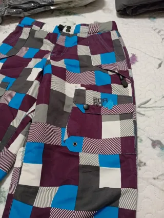 Lote 2 Pantalones Niña Ski 10-12 Años