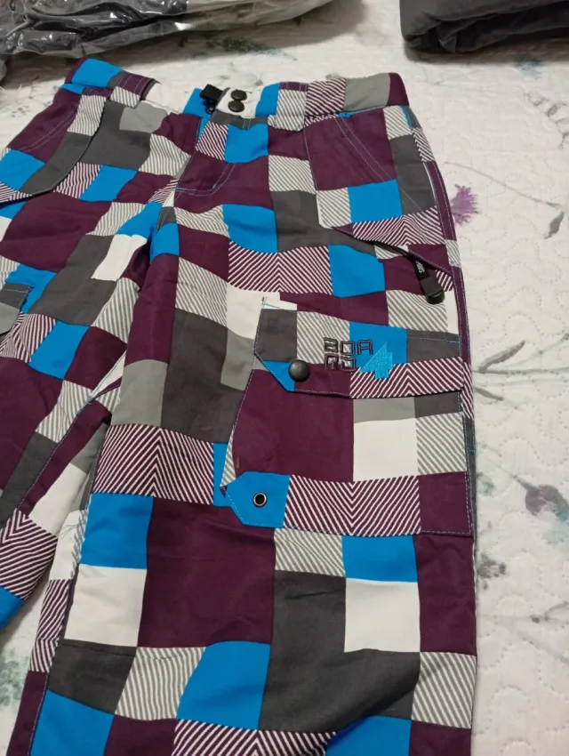 Lote 2 Pantalones Niña Ski 10-12 Años