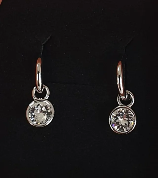 Pendientes ORO y SWAROVSKIS. REGALO NAVIDAD.