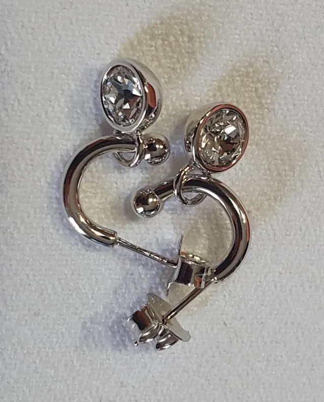 Pendientes ORO y SWAROVSKIS. REGALO NAVIDAD.