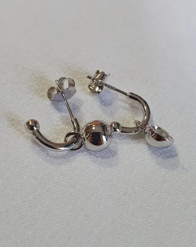 Pendientes ORO y SWAROVSKIS. REGALO NAVIDAD.