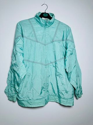 Cazadora Adidas Vintage Teal Talla M