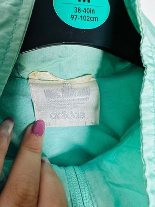 Cazadora Adidas Vintage Teal Talla M