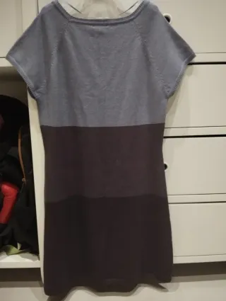 Vestito corto H&M grigio/marrone