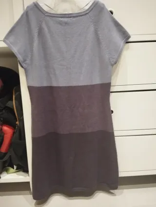 Vestito corto H&M grigio/marrone